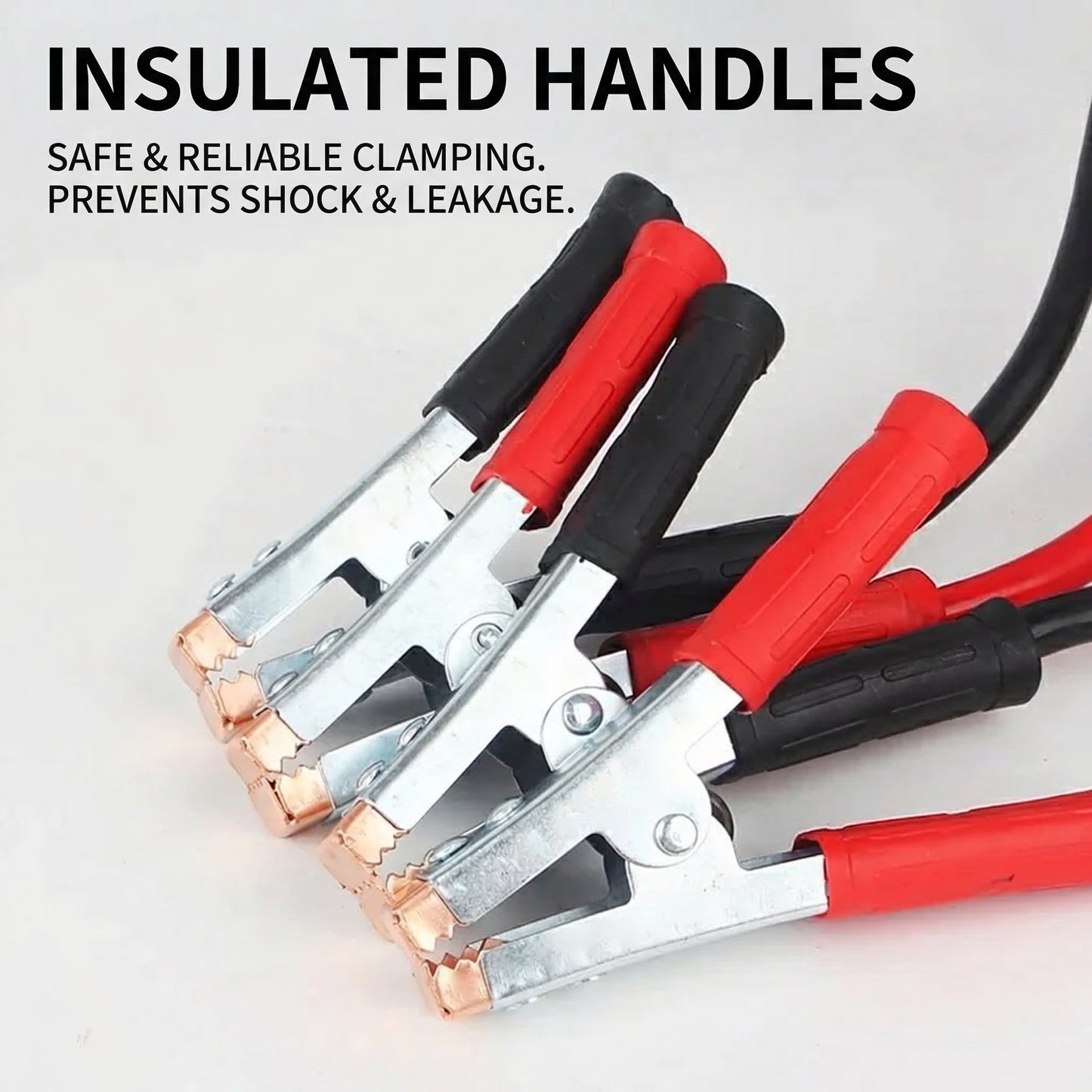 MHS 1.5m Pure Copper Car Jumper Cables – 20mm²