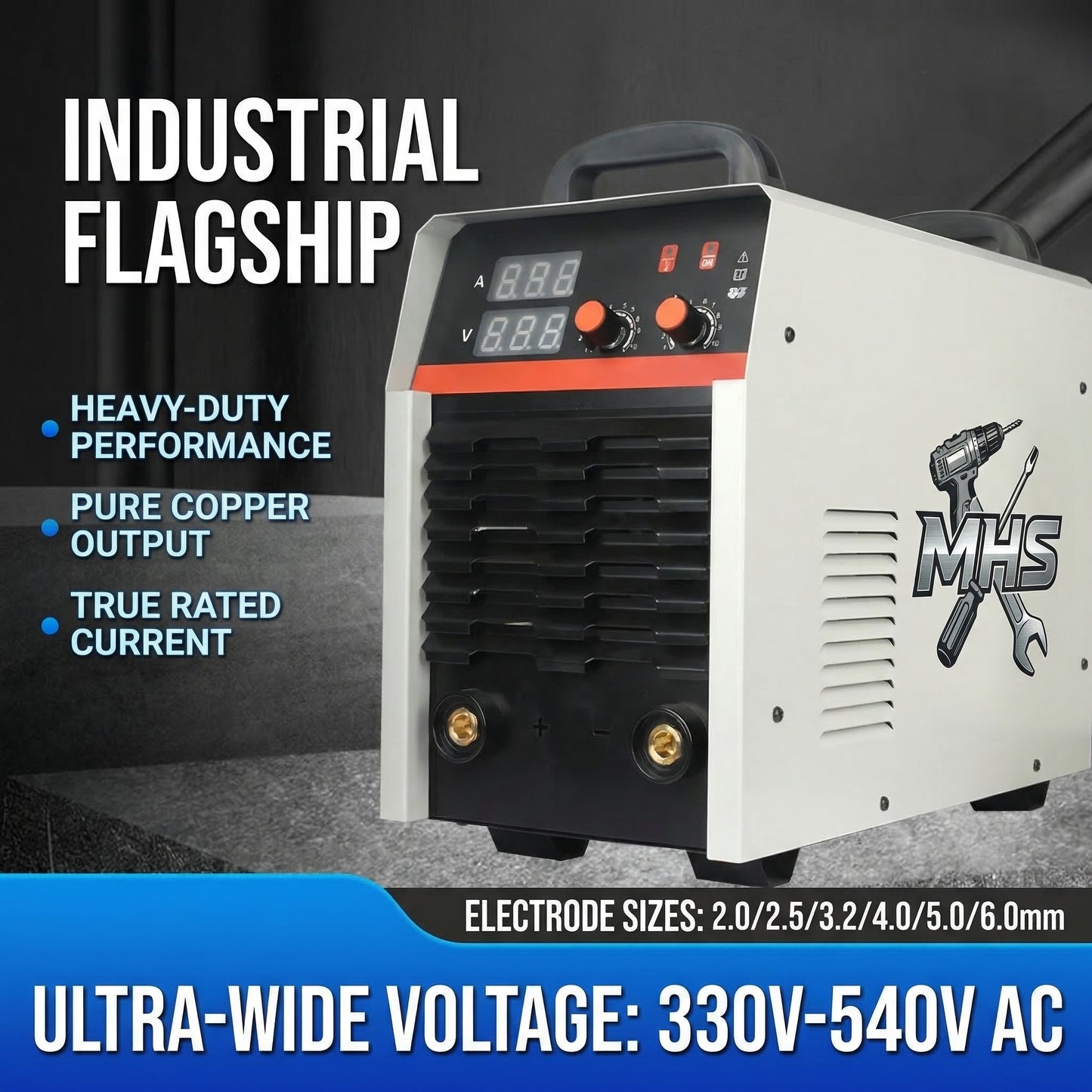 MHS ZX7-400 400A Industrial Inverter MMA Stick Welder