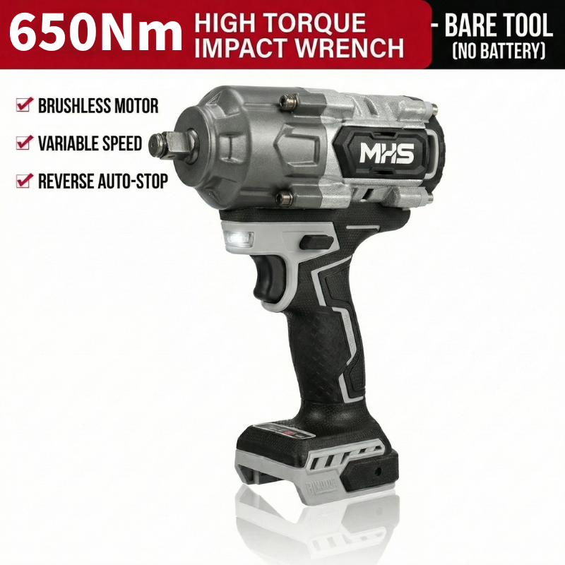 MHS Titan 650Nm Brushless Cordless Impact Wrench