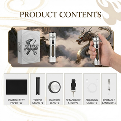 MHS 2025 Ultra-Bright Rechargeable LED Flashlight for Outdoor Use