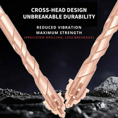 MHS 4-Flute Serrated Eccentric Drill Bit