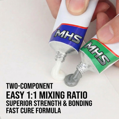 MHS High-Strength 2-Part Epoxy Adhesive for Metal Repair