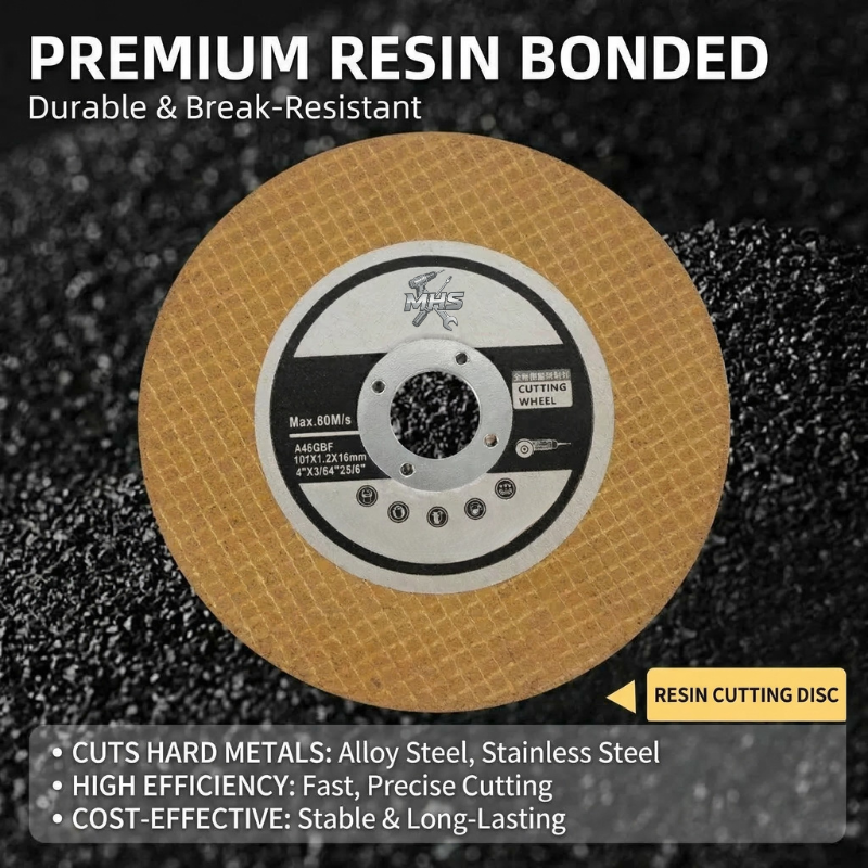 MHS Gold Metal Cutting Discs for Stainless Steel – 1000 Pack