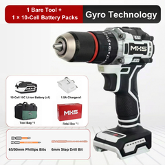 MHS 21V Brushless Cordless Drill Driver with Pulse Mode