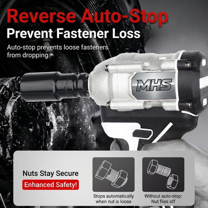 MHS Titan 450Nm Brushless Cordless Impact Wrench