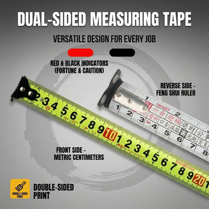 MHS 5m Transparent Tape Measure – 25mm Blade