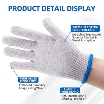 MHS Heavy-Duty Wear-Resistant Work Gloves