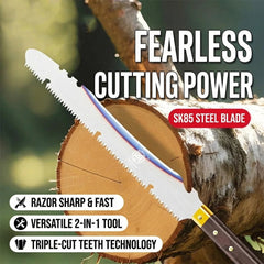 MHS 4-in-1 Multi-Function Hand Saw with Ergonomic Grip