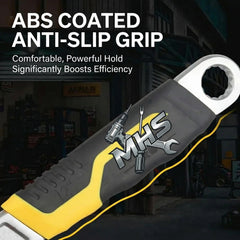 MHS 2-in-1 Pipe Wrench – 10" & 12" with Lifetime Warranty