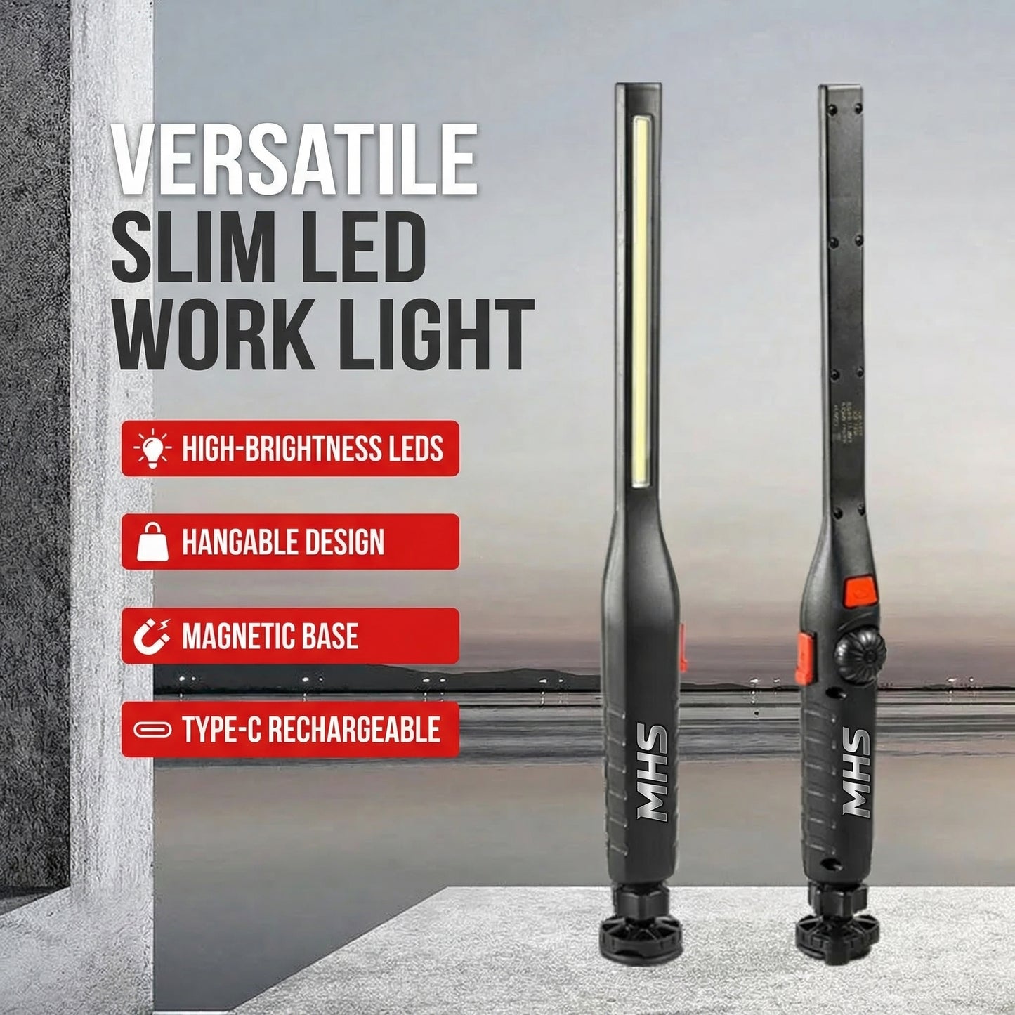 MHS S-002 Portable LED Work Light
