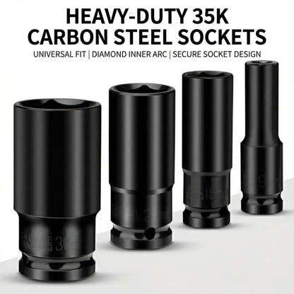 MHS Long Hex Impact Socket Set – 8–46mm