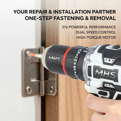 MHS 21V Brushless Cordless Drill Driver with Pulse Mode