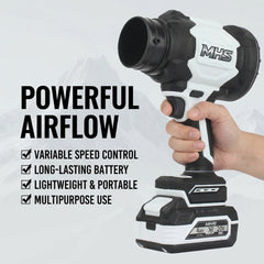 MHS Cordless Turbo Jet Blower for Snow, Dust & Drying