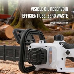 MHS 12-Inch Brushless Cordless Chainsaw with LCD Display