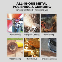 MHS 100mm 60-Grit Flap Sanding Disc