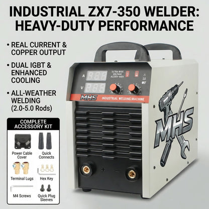 MHS ZX7-350 350A Industrial Inverter MMA Stick Welder