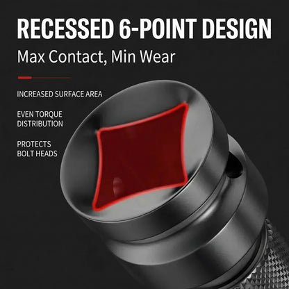 MHS Impact Wrench Socket Adapter – 2 Pack