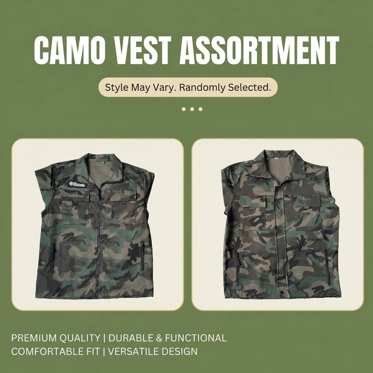 MHS Camouflage 2-Piece Outfit Set