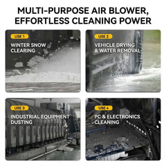MHS Cordless Turbo Jet Blower for Snow, Dust & Drying