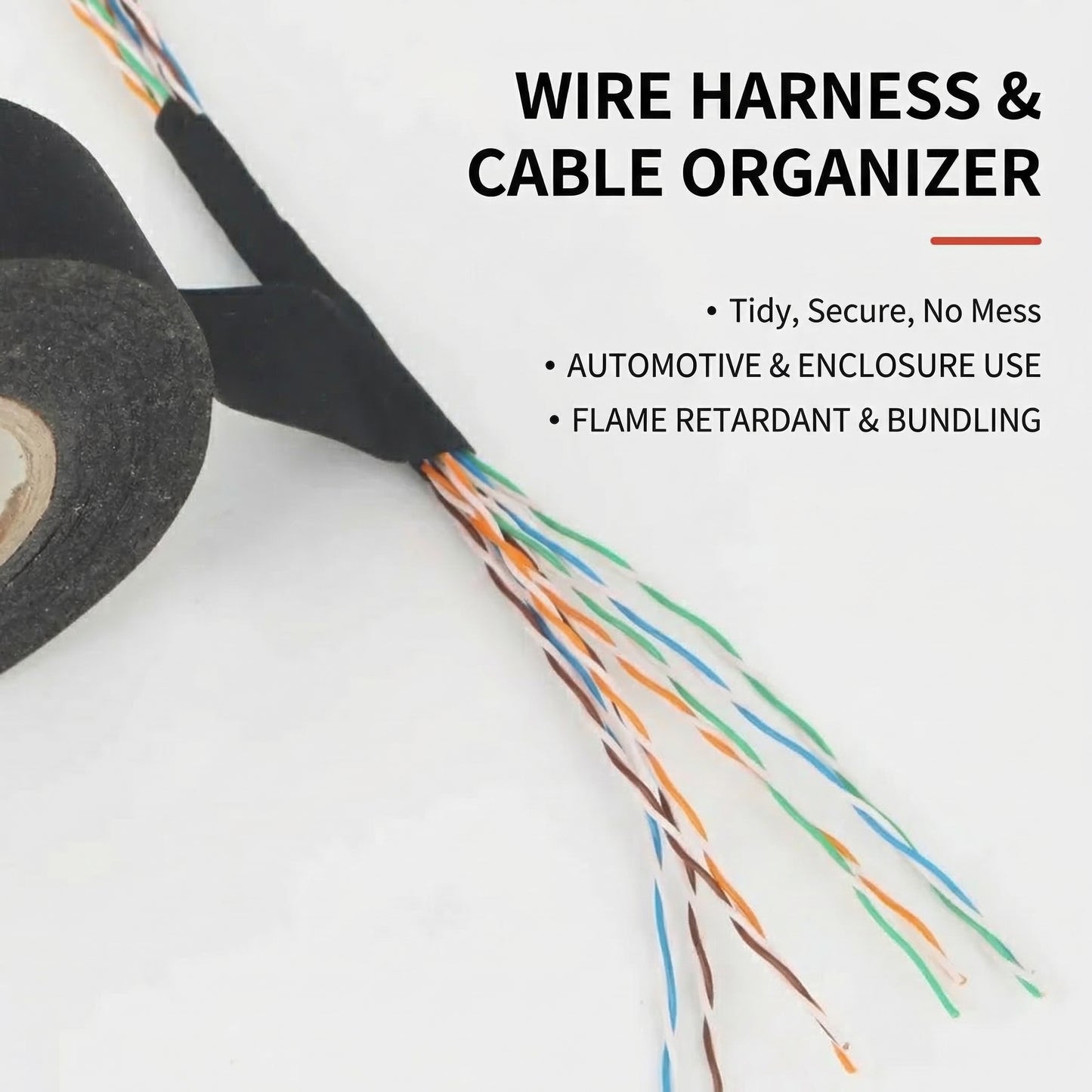 MHS Automotive Wire Harness Tape – 3 Pack