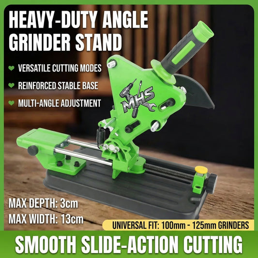 MHS Heavy-Duty Adjustable Angle Grinder Cutting Stand