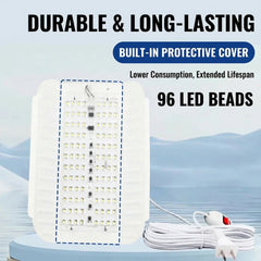 MHS 100W LED Flood Light with Optical Lens for Outdoor Lighting