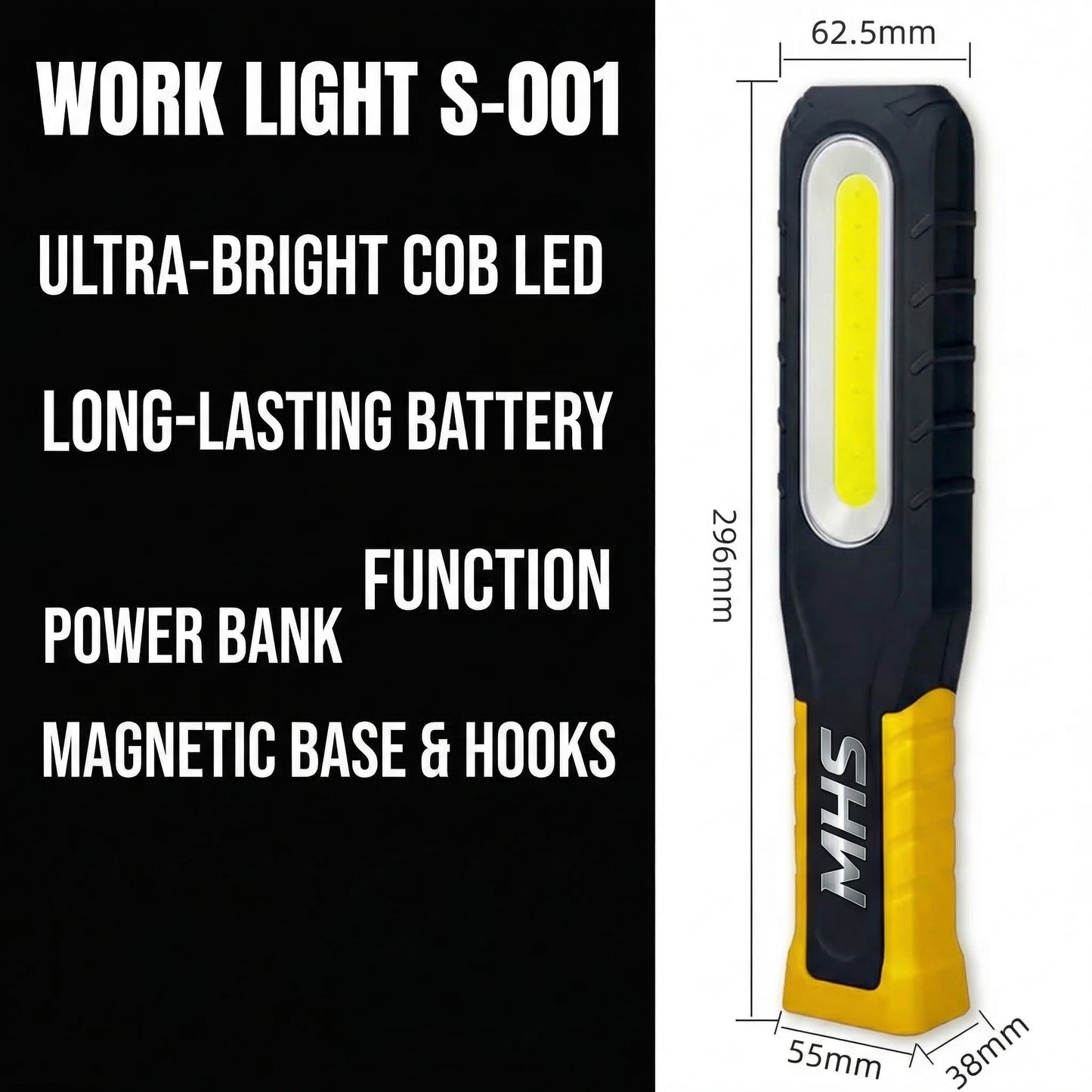 MHS S001 Portable LED Work Light