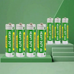 MHS AA & AAA Carbon Zinc Batteries