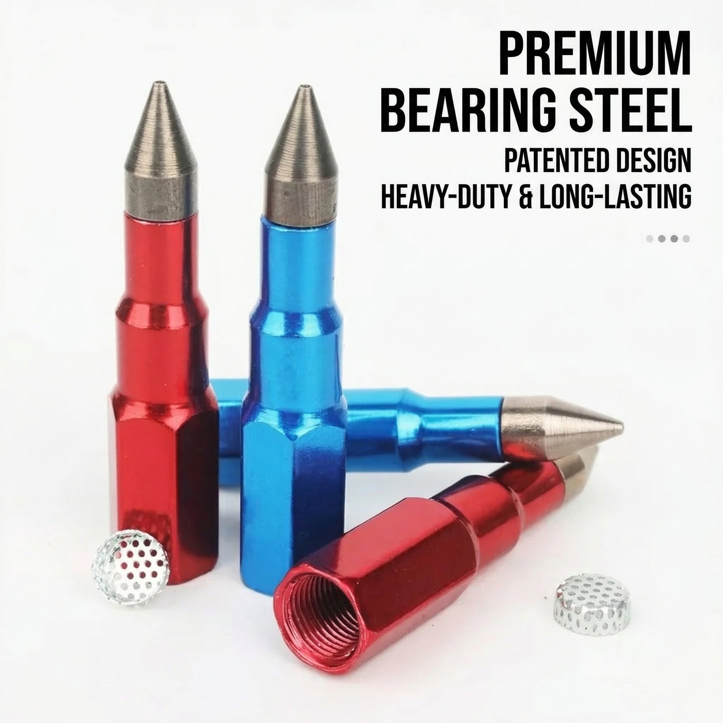 MHS Extended Grease Gun Nozzle with Filter Screen
