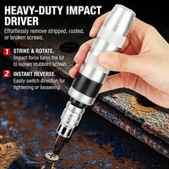 MHS 12-Piece Manual Impact Screwdriver Set