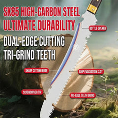 MHS 4-in-1 Multi-Function Hand Saw with Ergonomic Grip