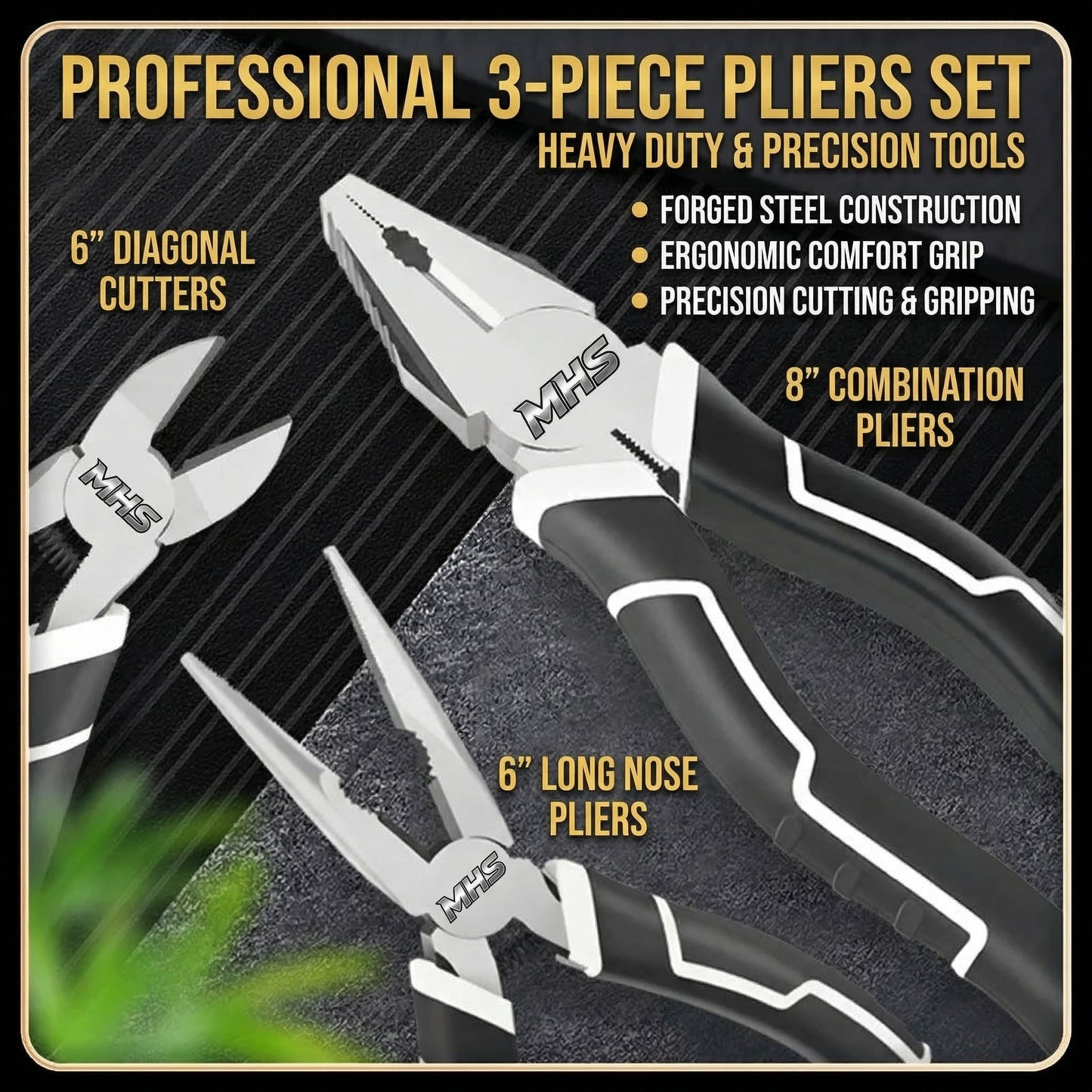 MHS Multi-Purpose Pliers Set
